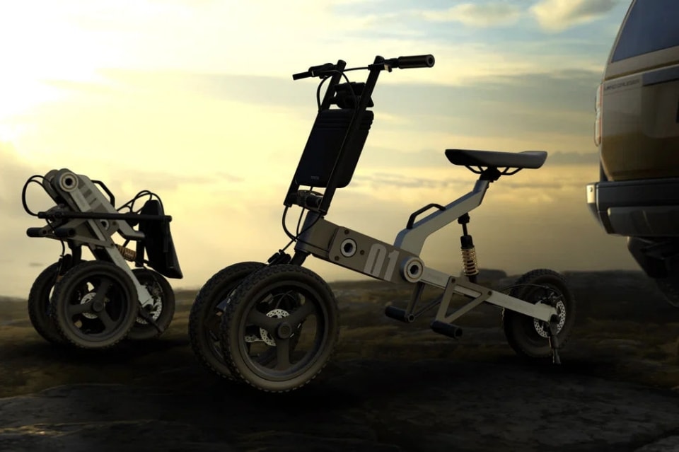 Toyota Land Hopper: il triciclo elettrico ispirato al Land Cruiser